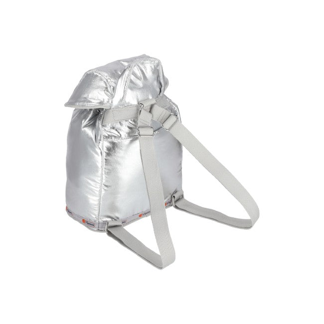 Puffy Backpack In Astro Silver