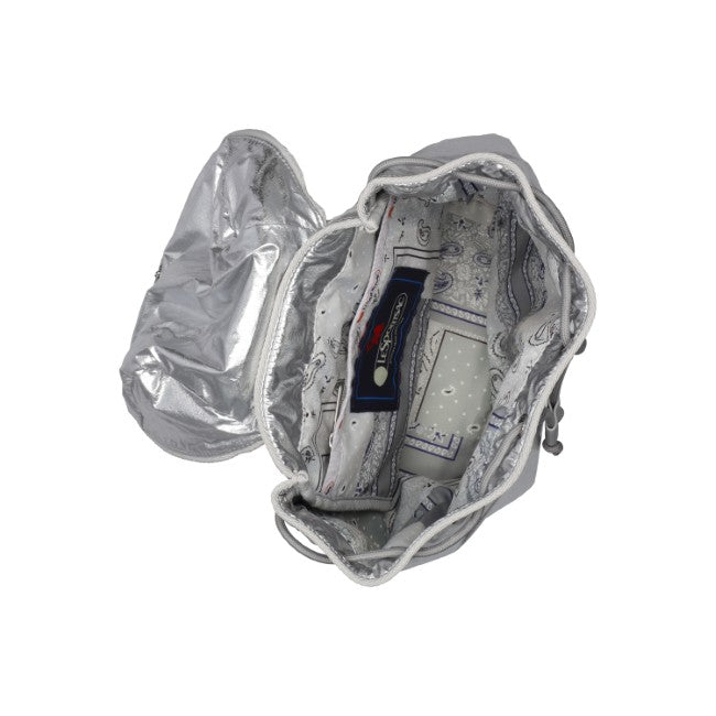 Puffy Backpack In Astro Silver