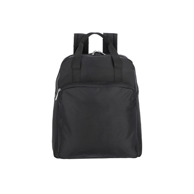 LeSportsac Unisex Bags Medium E/W Backpack In Recycled Black