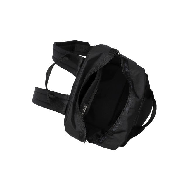 LeSportsac Unisex Bags Medium E/W Backpack In Recycled Black