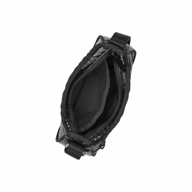 LeSportsac Unisex Bags Mini Hobo Crossbody In Black Shine
