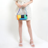 Small Zip Baguette In Tetris Small Shoulder