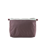 Essential 2 Zip Pouch In Pw Burgundy C1