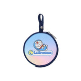 LeSportsac Unisex Pouch Round Piping Charm In Doraemon Logo Charm
