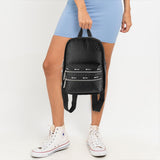 LeSportsac Tas Wanita Backpack Sm Functional Bkpk In True Black C