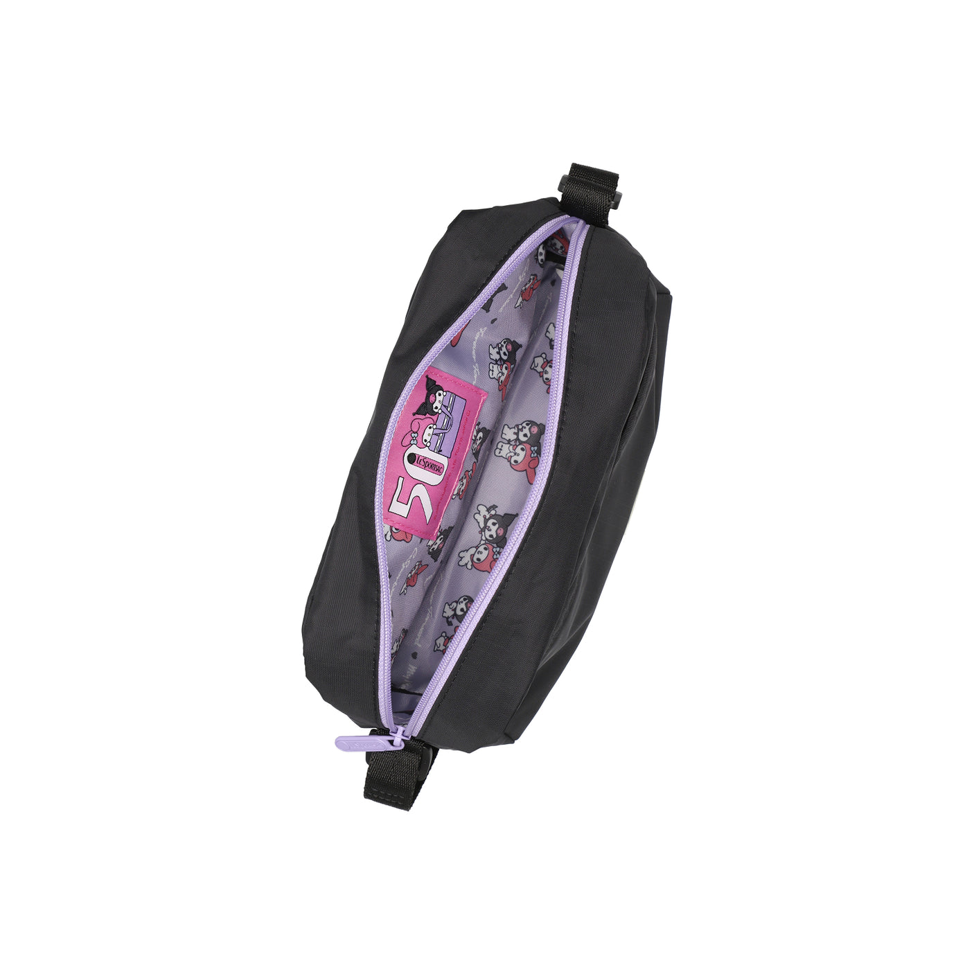 LeSportsac Tas Unisex Daniella Crossbody In My Melody Kuromi Bow