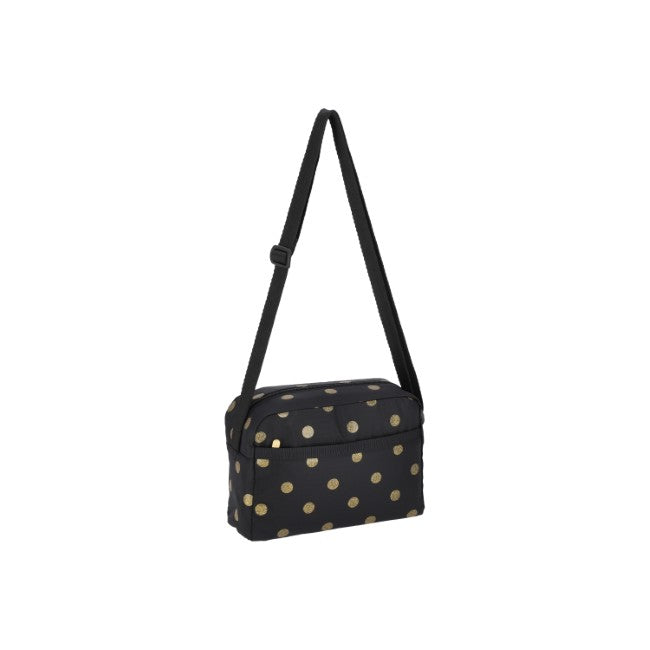 LeSportsac Unisex Bags Daniella Crossbody In Gold Glitter Dots