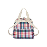 Double Trouble Backpack In Pink Plaid