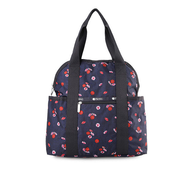 Double Trouble Backpack In Denim Daisy