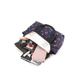 Double Trouble Backpack In Denim Daisy