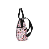 LeSportsac Tas Unisex Double Trouble Backpack In Peanuts Gang Pink