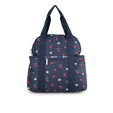 LeSportsac Tas Unisex Double Trouble Backpack In Red Delicious Navy