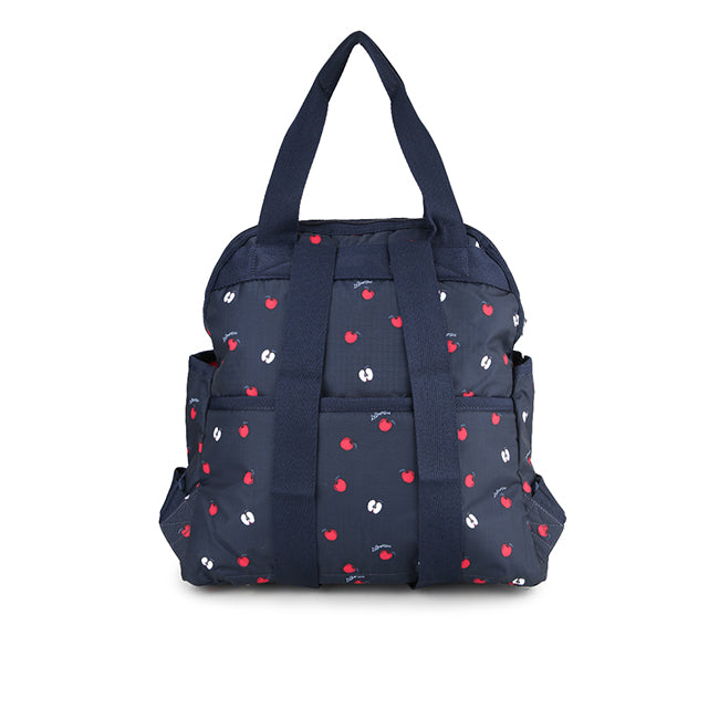 LeSportsac Tas Unisex Double Trouble Backpack In Red Delicious Navy