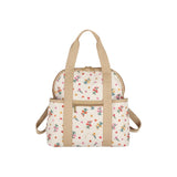LeSportsac Unisex Double Trouble Backpack In Dainty Garden