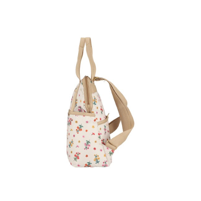 LeSportsac Unisex Double Trouble Backpack In Dainty Garden