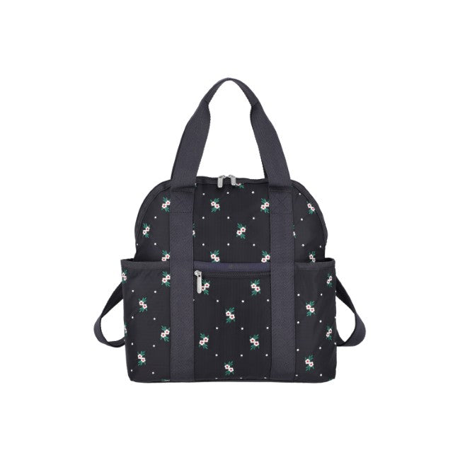 LeSportsac Unisex Bags Double Trouble Backpack In Floral Lattice Emb