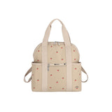 LeSportsac Unisex Bags Double Trouble Backpack In Cherry Embroidery
