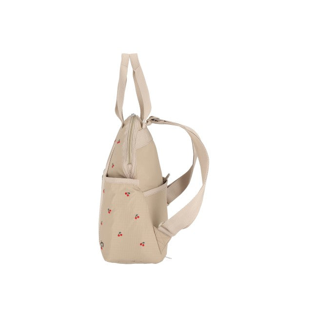 LeSportsac Unisex Bags Double Trouble Backpack In Cherry Embroidery