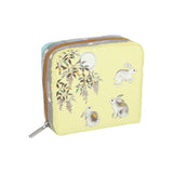 LeSportsac Unisex Pouch Med Square Cosmetic In Japanese Art Bunny