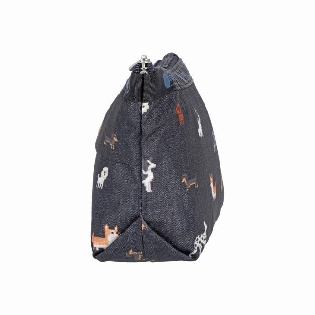 LeSportsac Unisex Pouch Small Sloan Cosmetic In Woof Wonderland