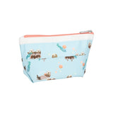LeSportsac Unisex Pouch Small Sloan Cosmetic In Floating Sea Otters