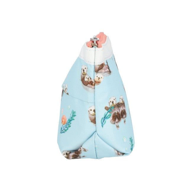 LeSportsac Unisex Pouch Small Sloan Cosmetic In Floating Sea Otters