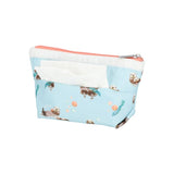 LeSportsac Unisex Pouch Small Sloan Cosmetic In Floating Sea Otters