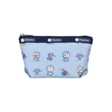 LeSportsac Unisex Pouch Small Sloan Cosmetic In Doraemon Floral Delight