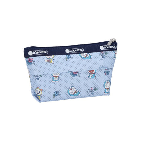 LeSportsac Unisex Pouch Small Sloan Cosmetic In Doraemon Floral Delight