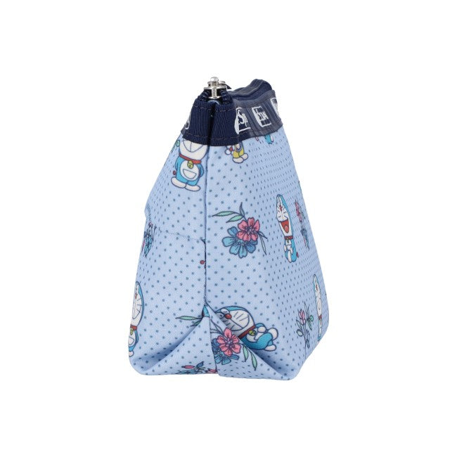 LeSportsac Unisex Pouch Small Sloan Cosmetic In Doraemon Floral Delight