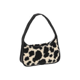 LeSportsac Unisex Sherpa Small Shoulder In Cow Sherpa