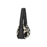 LeSportsac Unisex Sherpa Small Shoulder In Cow Sherpa