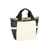 LeSportsac Unisex Sherpa Small Open Tote In Cream Vegan Sherpa
