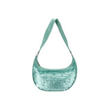 LeSportsac Unisex Sequin Small Hobo In Matte Mermaid Grn Sequin