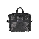 LeSportsac Unisex Sequin Micro Bag In Matte Black Sequin