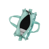 LeSportsac Unisex Sequin Micro Bag In Matte Mermaid Grn Sequin