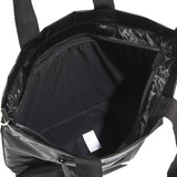 LeSportsac Unisex Carryall Zip Tote In Black Shine