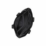 LeSportsac Unisex Carryall Zip Tote In Black Shine