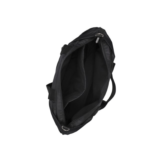 LeSportsac Unisex Carryall Zip Tote In Recycled Black