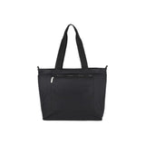 LeSportsac Unisex Carryall Zip Tote In Recycled Black
