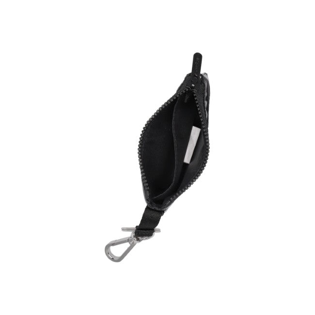 LeSportsac Unisex Wallet Zip Card Holder In Black Shine