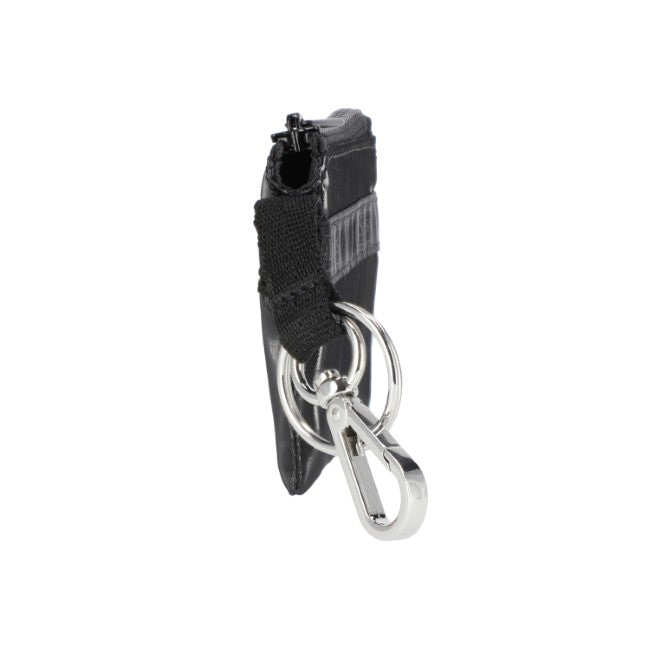 LeSportsac Unisex Wallet Zip Card Holder In Black Shine
