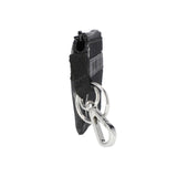 LeSportsac Unisex Wallet Zip Card Holder In Black Shine