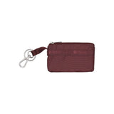 LeSportsac Unisex Wallet Zip Card Holder In Deep Cherry