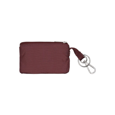 LeSportsac Unisex Wallet Zip Card Holder In Deep Cherry