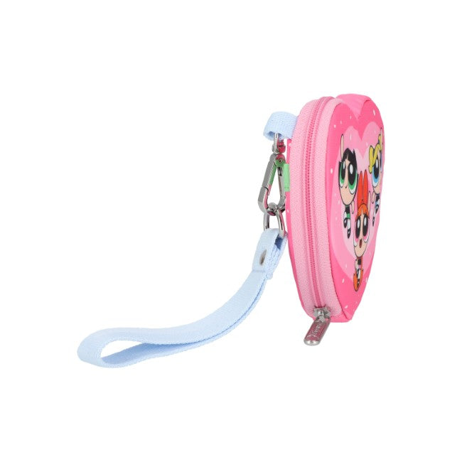 LeSportsac Unisex Pouch Heart Wristlet In Ppg Pink Heart