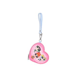 LeSportsac Unisex Pouch Heart Wristlet In Ppg Pink Heart