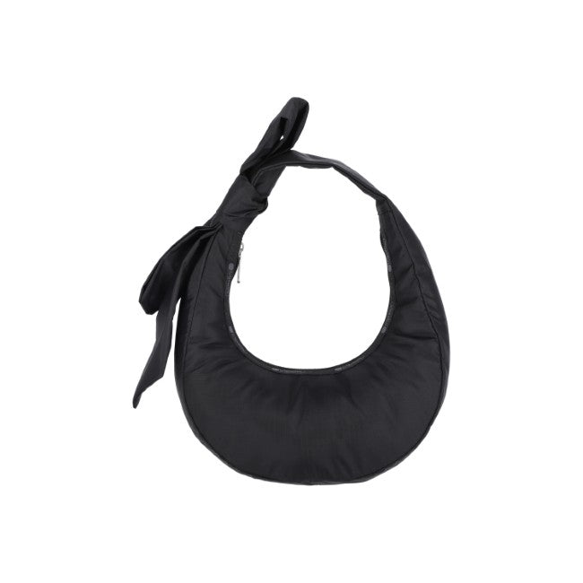 LeSportsac Unisex Bags Bow Crescent Shoulder In Black Bows