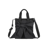 LeSportsac Unisex Bags Bow Mini N/S Tote In Black Bows