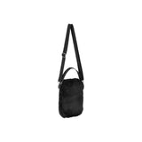LeSportsac Unisex Bags Fur Mini Phone Crossbody In Black Fluffy Fur